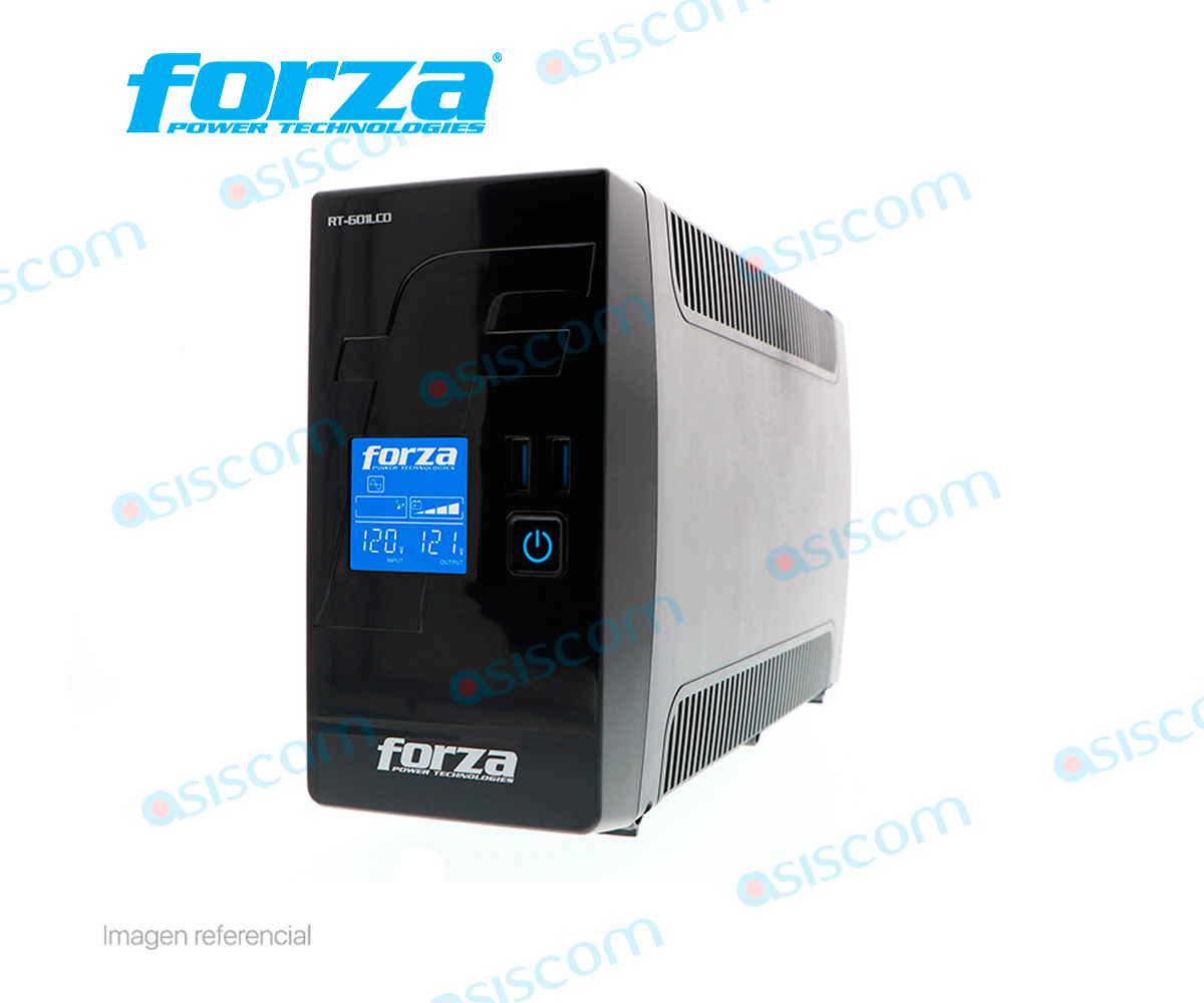 UPS FORZA 8 TOMAS ( RT-602LCD ) 600VA - 360W